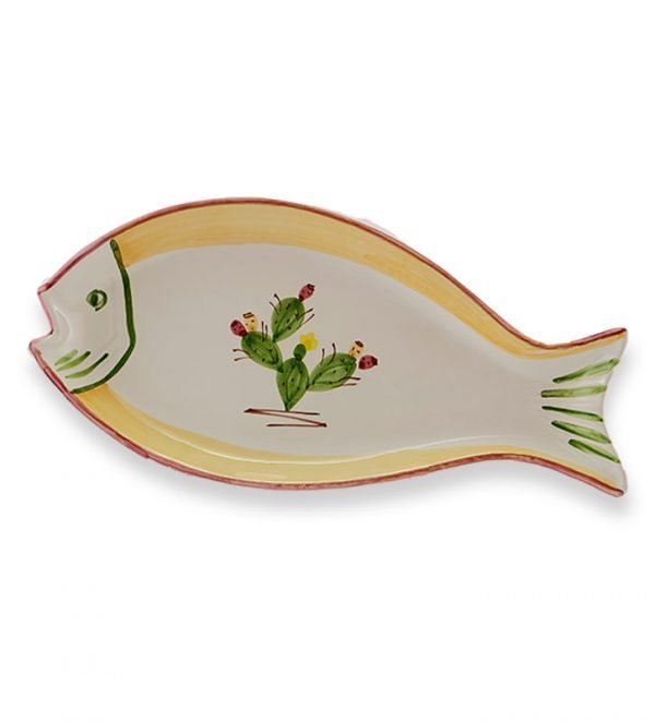 P1077106 copia Vassoio ovale pesce Fichi D’India