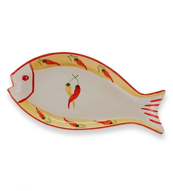 P1077124 copia Vassoio ovale pesce Peperoncino